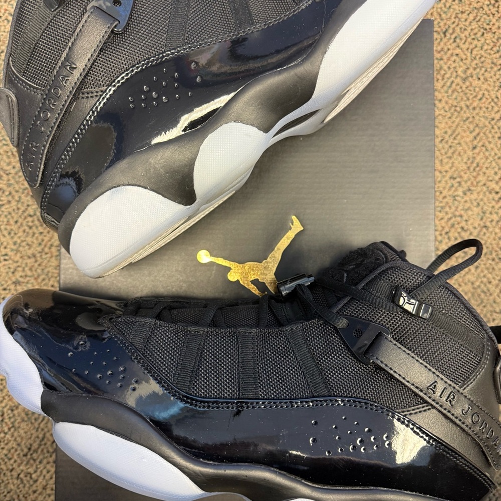 Jordan 6 Rings Black Ice Sneakers